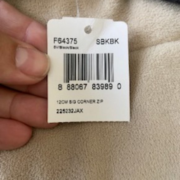 Coach Black Signature Pattern Wristlet - Picture 3 of 5